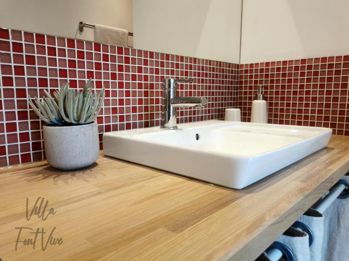 Villa Font Vive - Chambres D'Hotes Eco-Labellisees Avec Cuisine - Confort, Calme Et Vue Exceptionnels ! Grospierres Kültér fotó