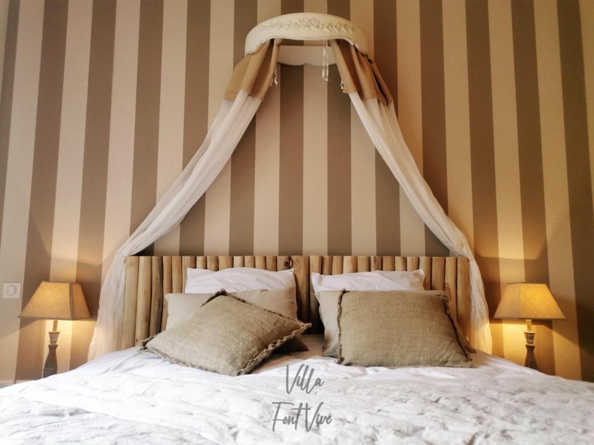 Villa Font Vive - Chambres D'Hotes Eco-Labellisees Avec Cuisine - Confort, Calme Et Vue Exceptionnels ! Grospierres Kültér fotó