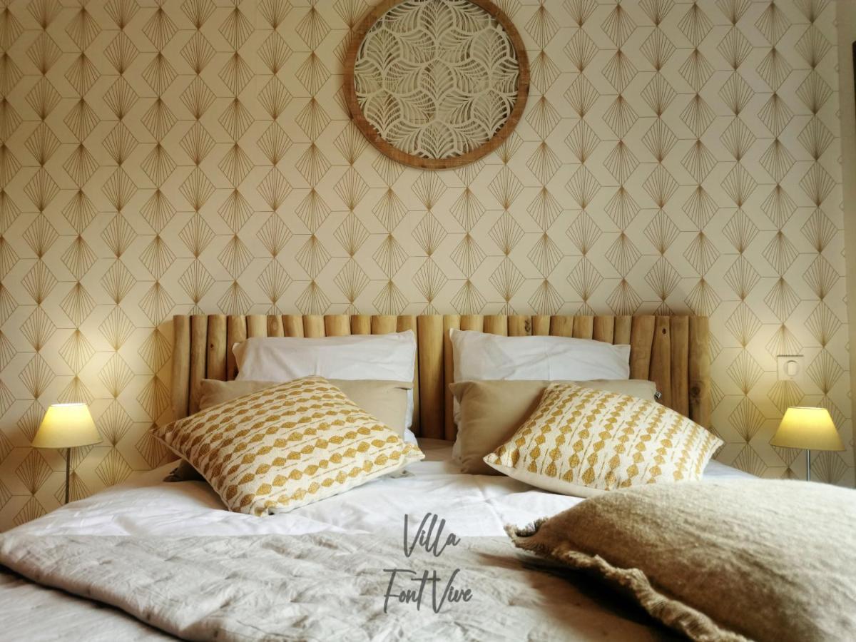Villa Font Vive - Chambres D'Hotes Eco-Labellisees Avec Cuisine - Confort, Calme Et Vue Exceptionnels ! Grospierres Kültér fotó