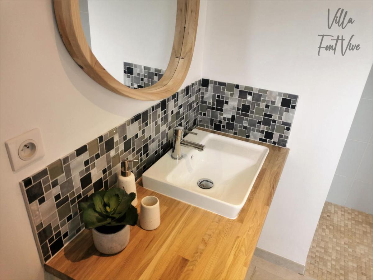 Villa Font Vive - Chambres D'Hotes Eco-Labellisees Avec Cuisine - Confort, Calme Et Vue Exceptionnels ! Grospierres Kültér fotó