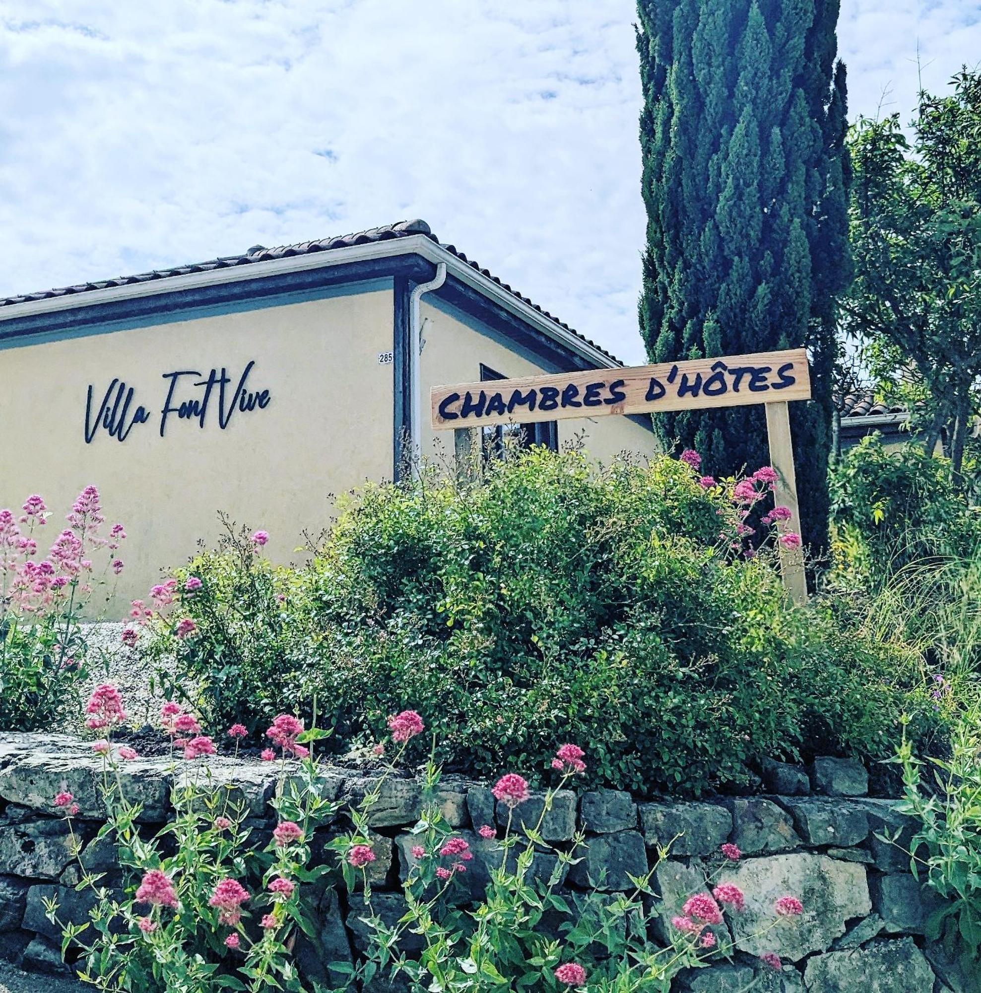 Villa Font Vive - Chambres D'Hotes Eco-Labellisees Avec Cuisine - Confort, Calme Et Vue Exceptionnels ! Grospierres Kültér fotó