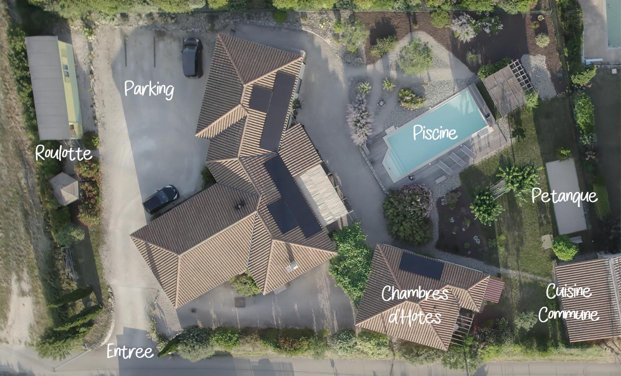 Villa Font Vive - Chambres D'Hotes Eco-Labellisees Avec Cuisine - Confort, Calme Et Vue Exceptionnels ! Grospierres Kültér fotó