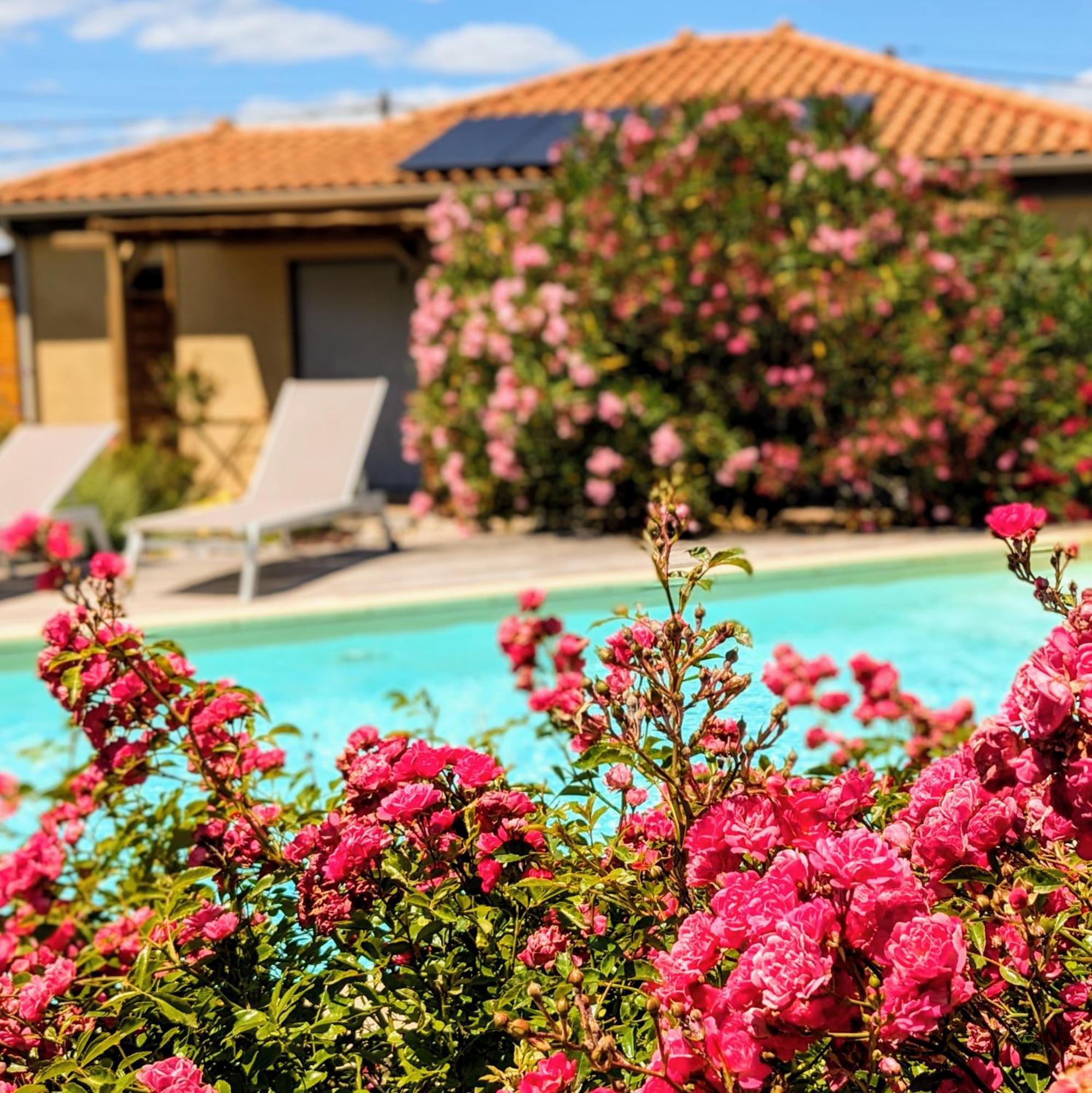 Villa Font Vive - Chambres D'Hotes Eco-Labellisees Avec Cuisine - Confort, Calme Et Vue Exceptionnels ! Grospierres Kültér fotó